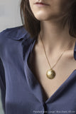 Moon Shell Necklace Gold