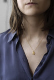 Moon Necklace Gold