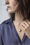 Moon Shell Necklace Gold