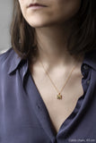 Mini Moonstone Necklace Gold